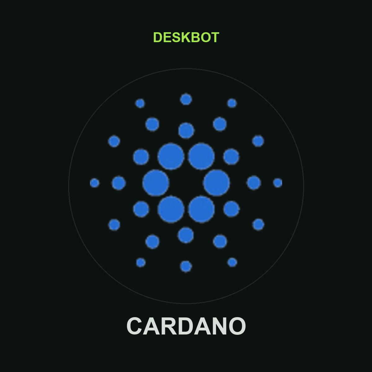 Cardano (ADA) logo on the DeskBot auto betting bot product tile