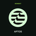 Aptos (APT) logo on the DeskBot auto betting bot product tile