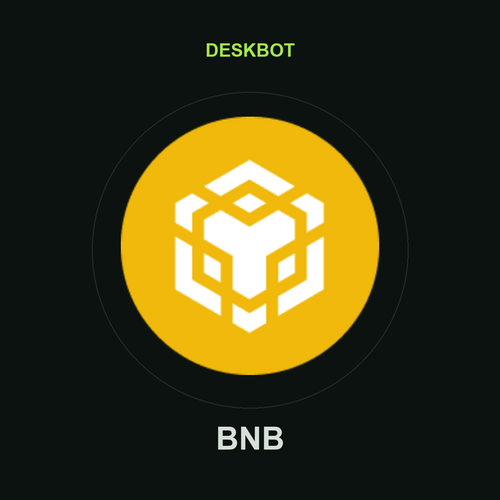 BNB (BNB) logo on the DeskBot auto trading bot product tile