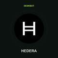 Hedera (HBAR) logo on the DeskBot auto betting bot product tile