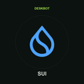 Sui (SUI) logo on the DeskBot auto betting bot product tile