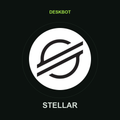 Stellar (XLM) logo on the DeskBot auto betting bot product tile