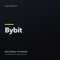 Bybit logo on the DeskBot auto trading bot product tile