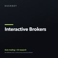 Interactive Brokers logo on the DeskBot auto trading bot product tile