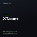 XT.com logo on the DeskBot auto trading bot product tile