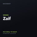Zaif logo on the DeskBot auto trading bot product tile
